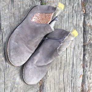 Girls size 30 (US 12/12.5) Mini Boden booties